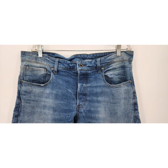 G Star Raw 3301 Straight Tapered Light Wash Size 36‎ X 36 - Picture 3 of 11